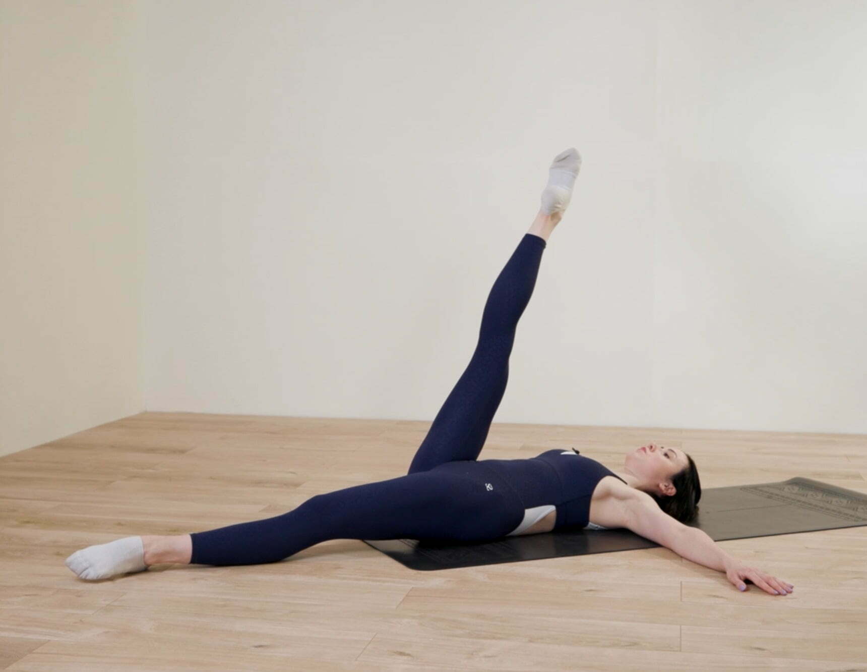 Strengthen Your Foundation: Floor Barre on the Wall with Ballet With Isabella